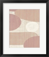 Costa del Sol I Blush Framed Print