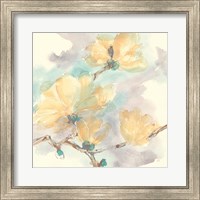 Framed Magnolias in White II