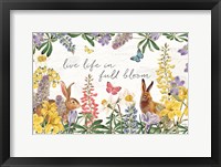 Framed Easter Garden I