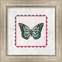 Framed 'Butterfly Stamp Bright' border=