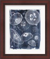 Framed 'Moon Jellies II' border=