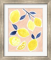 Framed 'Lemon Love I' border=