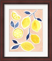 Framed 'Lemon Love II' border=