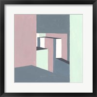 Shadow of the Walls II Framed Print