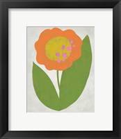 Framed 'Summer Soiree I' border=