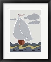 Oceans Ahoy III Framed Print
