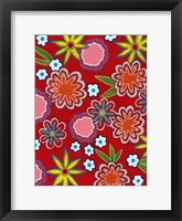 Bright Flowers I Framed Print