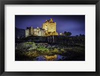 Framed Fairytale Castle Twilight