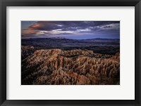 Framed Bryce Canyon Sunset 2