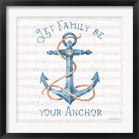 Framed 'Nautical Life IV' border=