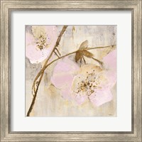 Framed 'Elegance II Pink' border=