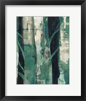 Framed Deep Woods II Emerald Crop