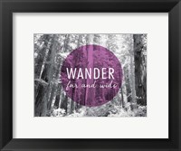 Framed Wander Far and Wide v2