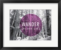 Framed Wander Far and Wide v2
