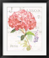 Framed 'Maison des Fleurs VI' border=