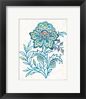 Framed 'Kala Flower IV' border=