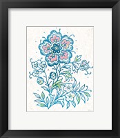 Framed 'Kala Flower III' border=