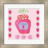 Framed 'Pretty Jams and Jellies I' border=