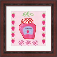 Framed 'Pretty Jams and Jellies I' border=