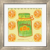 Framed 'Pretty Jams and Jellies II' border=