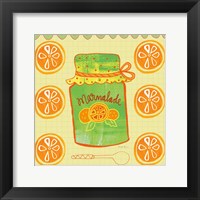 Pretty Jams and Jellies II Framed Print