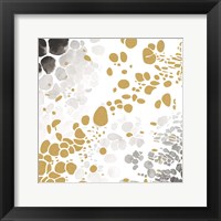 Speckled Trio I Framed Print