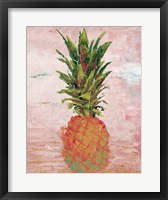 Painted Pineapple II Framed Print
