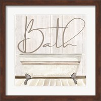 Framed Rustic Bath II Bath