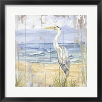 Birds of the Coast Rustic II Framed Print