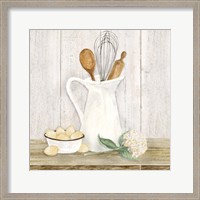 Framed 'Vintage Kitchen II' border=