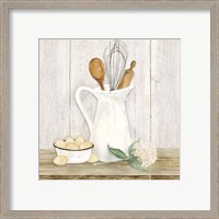 Framed 'Vintage Kitchen II' border=