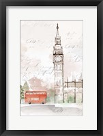 Framed Big Ben London