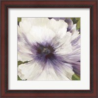 Framed 'Violet Orchid I' border=