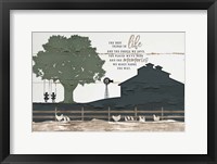 Homestead III Framed Print