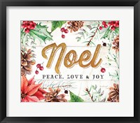 Noel Framed Print