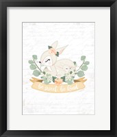 Sweet Little Bunny Framed Print