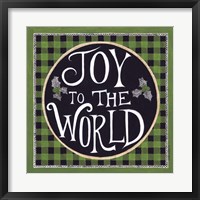 Joy to the World Framed Print