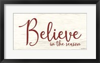 Framed Believe in the Season