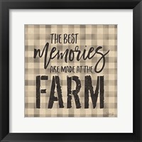 Best Memories Framed Print