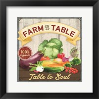 Framed Farm to Table