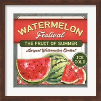 Framed Watermelon Festival