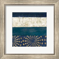 Framed 'Juxtapose IV Metallic' border=