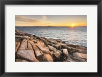 Framed Acadia Sunrise