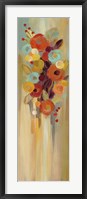 Tall Autumn Flowers II Framed Print