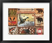 The Great Outdoors I Framed Print