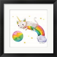 Framed Rainbow Caticorn II