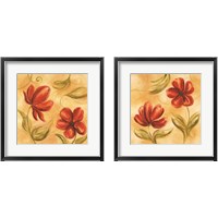 Framed 'Lara's Whimsy 2 Piece Framed Art Print Set' border=