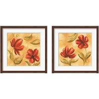 Framed 'Lara's Whimsy 2 Piece Framed Art Print Set' border=