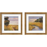 Framed 'Low Country Landscape 2 Piece Framed Art Print Set' border=