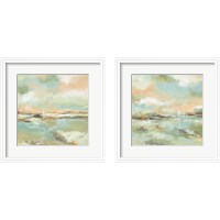 Framed 'Waterline 2 Piece Framed Art Print Set' border=